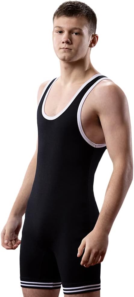 Matman Doubleknit Nylon Adult Wrestling Singlet: Matman 83 Nylon Fabric