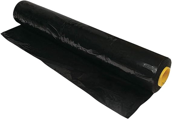 Farm Plastic Supply 1.5 mil Black Plastic 3' x 1000' (3')