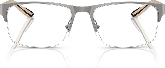 Armani Exchange mens Ax1068 Rectangular Prescription Eyewear Frames