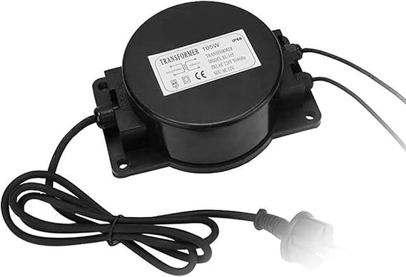 Voltage Converter Transformer 220V to AC 12V/24V, IP68 Waterproof Power Supply Converter for Swimming Pool Light, Water Pump, Outdoor Light, Spotlights(300W,AC12V)