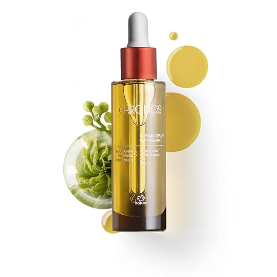 Linha Chronos Natura - Concentrado Revitalizante 30 Ml - (Natura Chronos Collection - Revitalizing Concentrate 1.01 Fl Oz)