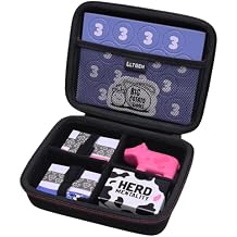 LTGEM Case Compatible with Big Potato Herd Mentality Board Game with Detachable Spacers and Card Straps(Case Only)