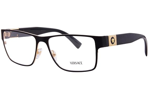 Versace VE1274-1436 Eyeglasses Man Black 57 mm