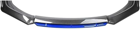 for BMW Z4 / Z4M G29 E85 E86 E89 Roadster/E86 Coupe Front Bumper Lip Compatible Splitter Lip Decorative Car Body Kit Extension Accessories,C/Carbon Fiber Blue