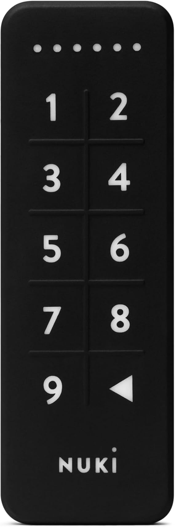 Nuki Keypad, PIN Code Entry Pad for Nuki Smart Lock, Keyless Smart Access for Front Door, Quick Setup, Great for Kids, Seniors, and Visitors