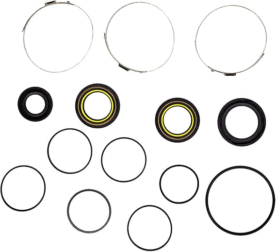 Power Steering Rack and Pinion Seal Kit for Toyota Supra 1986-1993 | w/41mm Shaft Seals | High Quality | Complete Precision Fit Replacement Seals