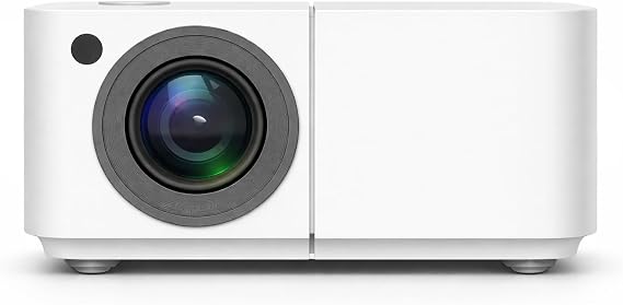 Mini Projector with WiFi and BluetoothAuto Keystone&Electric Focus&RotatableBuilt-in Stand Projector Android Projector Suitable for Home/Parties/Office Use