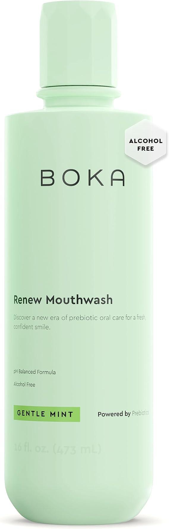 Boka Renew Liquid Mouthwash Gentle Mint & Lemongrass 16 oz 1pack