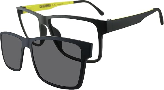 Circleperson Clip on Sunglasses Polarized 2 in 1 Magnetic glasses Big Size
