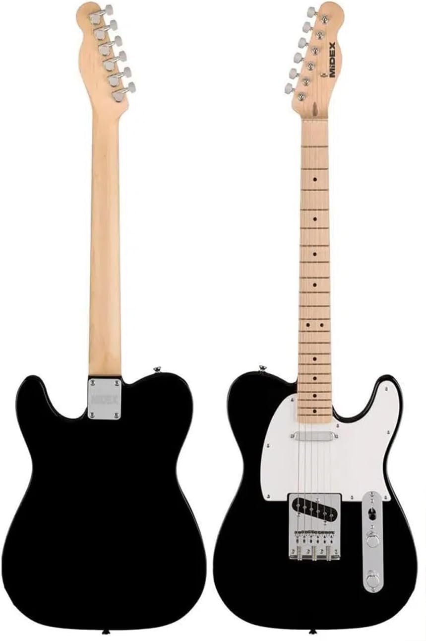 Midex TLX-50WB Tele Case Maple Keyboard 2 Single-Coil Magnetic Electric Guitar