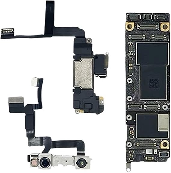Full Function Motherboard for 11 Pro Max Tested Mainboard with Face ID Unlocked Board Clean(11-128g- Face ID)