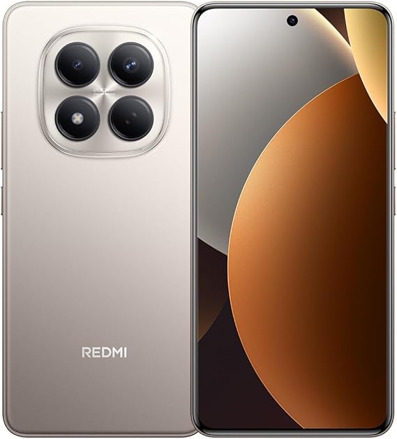XIAOMI RedMI Note 15 Pro 4G Smartphone 8GB + 256GB Massive 6500mAh MediaTek Helio G200-Ultra 200MP Ultimate Clarity Camera Charger Not Included (Titanium Colour) 200MP OIS Camera