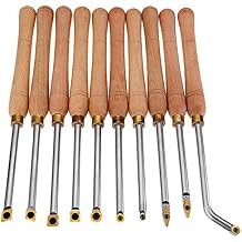 Carbide Tipped Wood Turning Tools for Lathe Carbide Lathe Chisel Set Tools Wood Lathe Turning Tools Wood Turning Tools for Lathe Woodworking Wood Lathe Chisel Turning Tool Set with Carbide Cutter