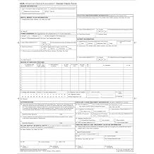 2024 New ADA Dental Claim Form- 2500 sheets