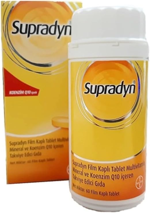 Supradyn Coenzyme Q10 60 Tablets