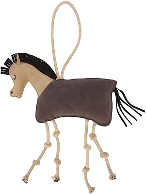 Schneiders Stable Toys for Horses | Durable 3D Horse Enrichment Toys for Stall Play or Travel | Suede Shell, Polyfill & Rope Legs for Interactive Fun