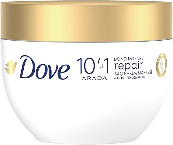 Dove 10'u 1 Arada Saç Bakım Maskesi Bond Intense Repair ve Peptid Kompleksi 265 ml