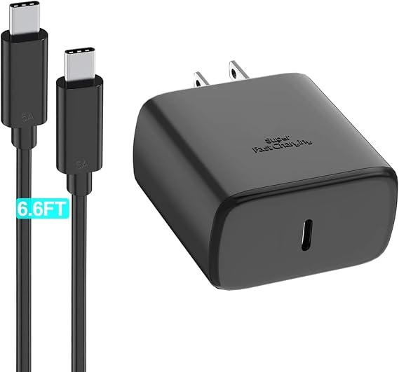 Samsung Super Fast Charger Type C 45W GaN Power USB C Charger Block