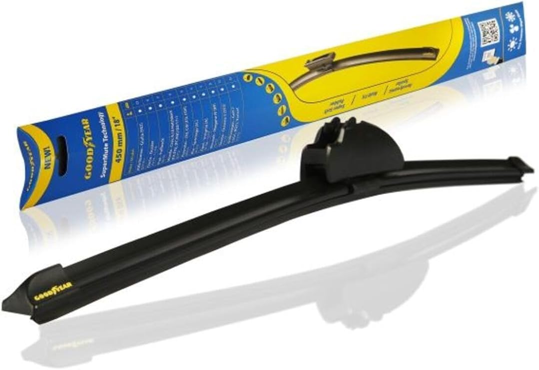 Goodyear Supermute Technology Front Single Banana Wiper 18 (450MM)