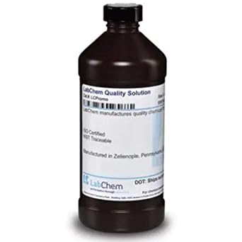 LabChem LC197601 Potassium Iodide Solution, 10% W/V, 500 mL Volume
