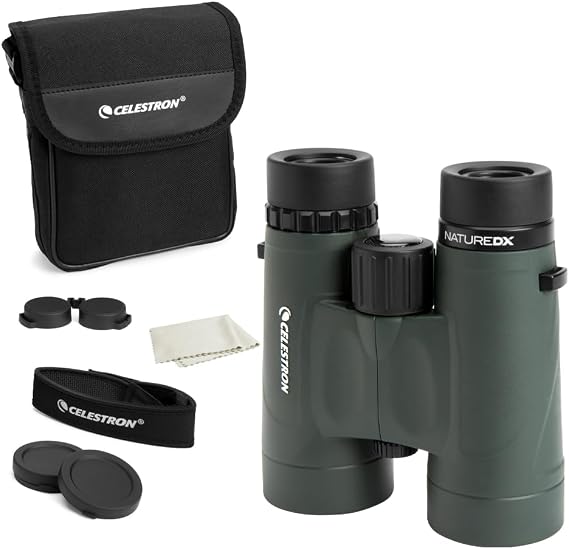 Celestron Nature DX 8x42 Waterproof Binoculars for Bird Watching & Outdoors