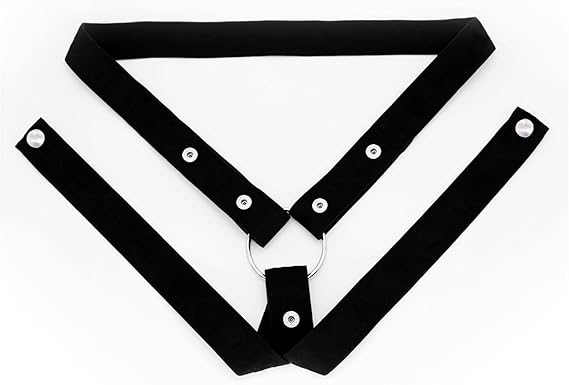 Male Fixed Training cage, Protective cage, Comfortable Exercise Fixed Bracket A167-SS (Belt - Black)