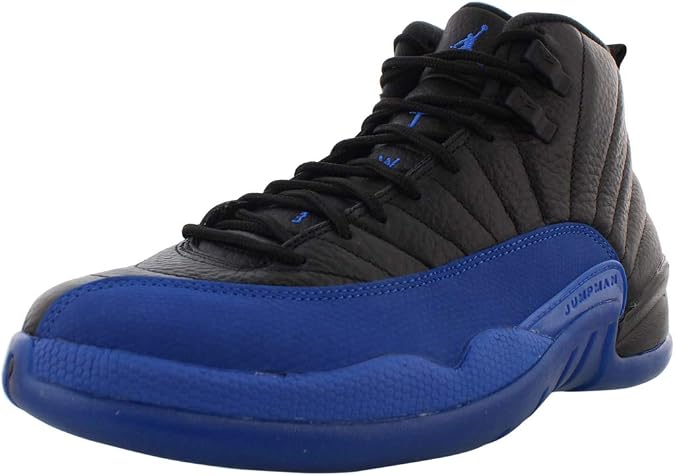 Nike Air Jordan 12 Retro - Black / Racer Blue / Metallic silver