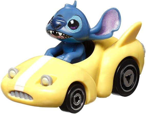 Hot Wheels RacerVerse Die-Cast Vehicle with Stitch Driver 1:64 Scale
