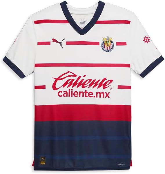 Puma Chivas Away Authentic Men's Jersey 23/24 (as1, Alpha, l, Regular, Regular)