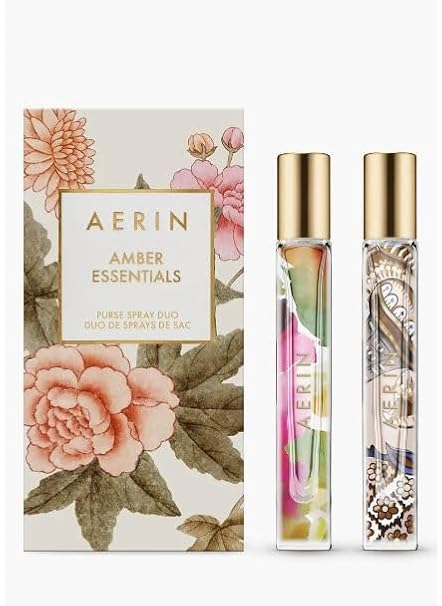 AERIN Amber Musk & Cedar Violet Essentials Gift Set