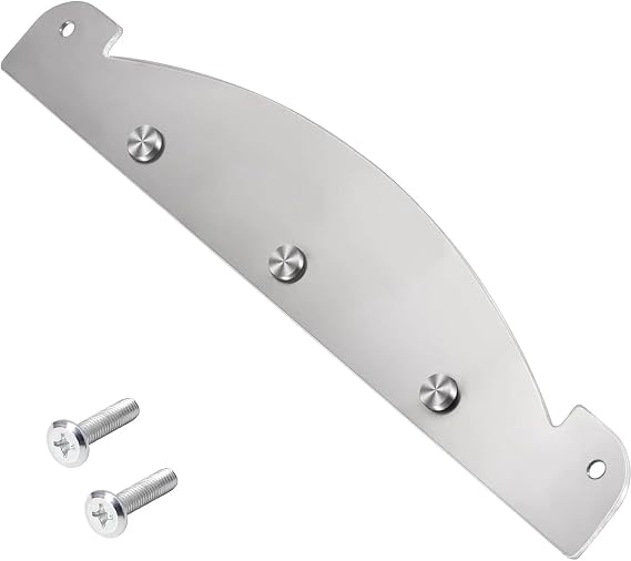 Heat Deflector for Pit boss Parts, Heavy Duty Steel Heat Diffuser Plate for Pit boss Accessories, Pit boss pellets - Improved Heat Distribution - Modification of The Air Gap for Uniform Heat