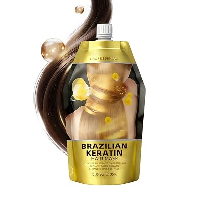Keratin Infusion Hair Mask - 5 Minute Deep Conditioning Treatment - Anti-Frizz & Smoothing - For Damaged, Color-Treated Hair