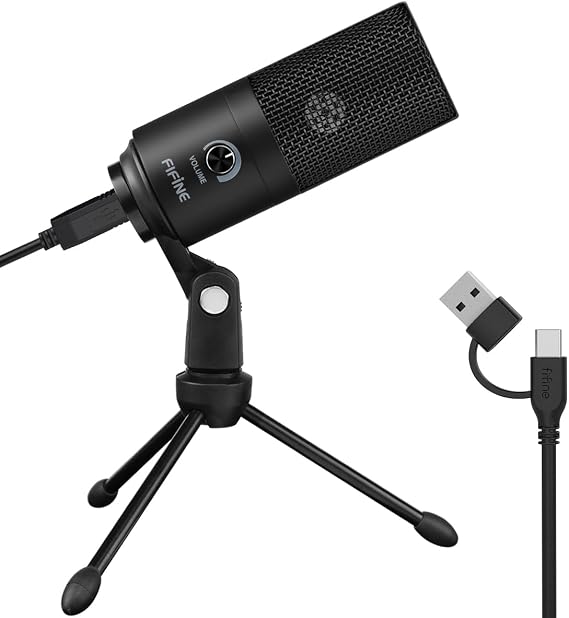 FIFINE K669B USB Condenser Recording Microphone