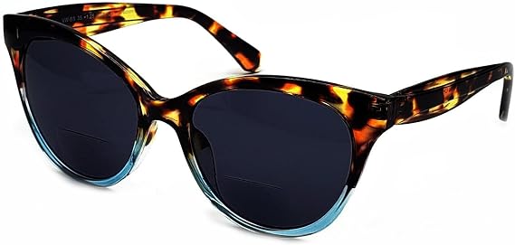 Polarized & Bifocal Reading Glasses Reader Sunglasses for Women UV Protection Cateyes Vintage 1.5 2.0 2.5 3.0