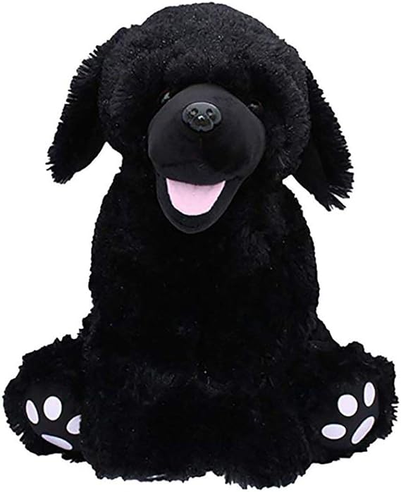 Cuddly Soft 16 inch Stuffed Black Lab We Stuff 'em...You Love 'em!
