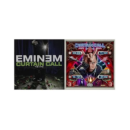 Curtain Call The Hits - Best Of Vol. 1 and Vol. 2 - Eminem Greatest Hits Album Bundling