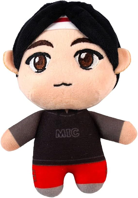 TinyTAN MIC Drop 5.1" Plush Doll Jin - Official Licensed Merchandise - Plushies, Kpop Merch (Jin)