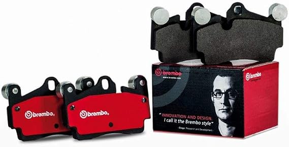 Brembo P59080N Premium Ceramic Rear Disc Brake Pad Set BUICK (SGM)/CHEVROLET/CHEVROLET (SGM)/HOLDEN/OPEL/VAUXHALL OE# 1605176