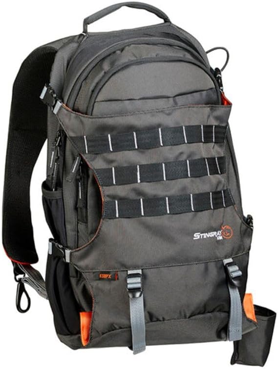 K-Tek KSBPX Stingray BackPack X with Integrated Harness (Orange/Black)