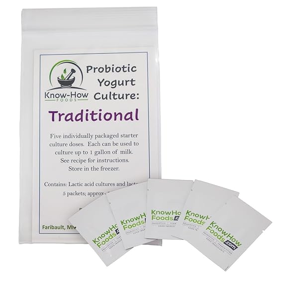 Yogurt Culture - Traditional Flavor - 5 Packets