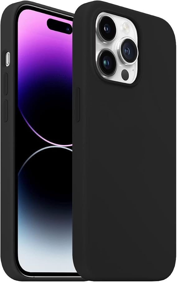 Buff iPhone 14 Pro Max Rubber Fit Kılıf Black