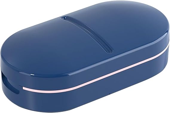 Small Pills Tablet Cutter Portable Pills Splitter For Small And Large Pills Cut In Half Quarter Cutting & Storage 2 In 1