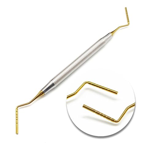 Titanium Coated Dental Bone Graft Restorative Kit Bone Powder Filling Instrument Dental Spatula Filler Tool (1 piece D)