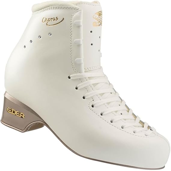 L'Estel Skates - Edea - Ice Skating Boots Edea Chorus - Ivory - No Skates - Figure Skating