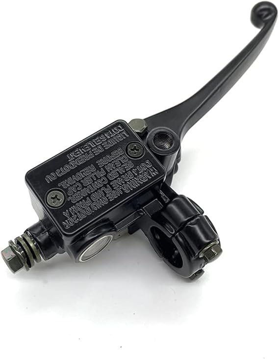 Motorcycle Brake Pump Universal 7/8'' 22mm Handlebar Right Hand Brake Master Cylinder Lever for Dirt Pit Bike ATV Quad Moped Scooter Buggy Go Kart