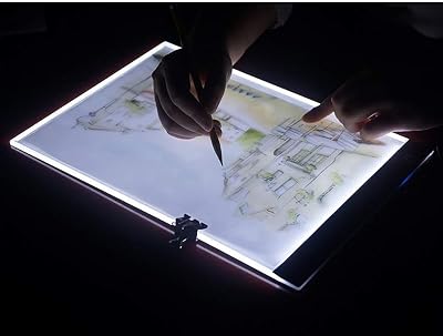 A4 LED Light Box Tracer Ultra-Thin USB Powered Portable Dimmable Brightness LED Artcraft Tracing Light Pad Light Box for Artists Drawing Sketching Animation Designing Stencilling X-ray