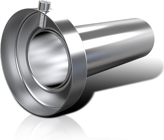 Spec-D Tuning 4.5" Tip Universal Silencer Compatible with Subaru WRX STI, Mitsubishi Evo8 Evo9 Lancer