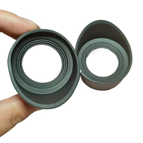 2PCS 42-48mm Binoculars Eye Cups Rubber Microscope Eyepiece Eye Shields Guards 10X42 8X42 10X50 Suitable