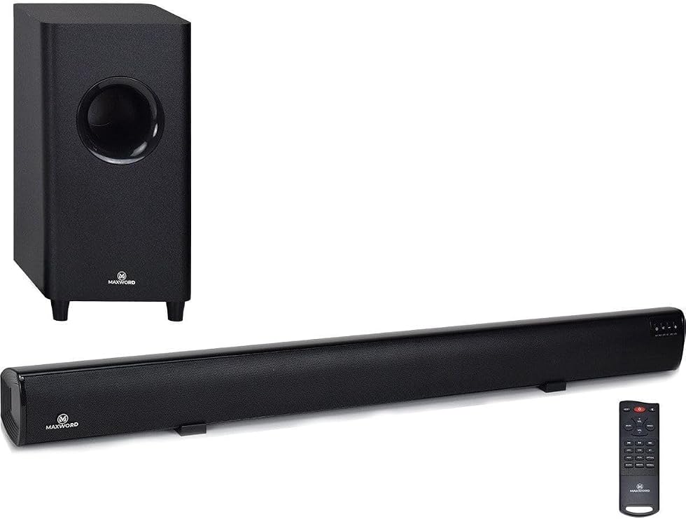 Maxword SLC-170BT Bluetooth Soundbar TV Ses Sistemi + Subwoofer 170W+130W Optik Çıkışlı