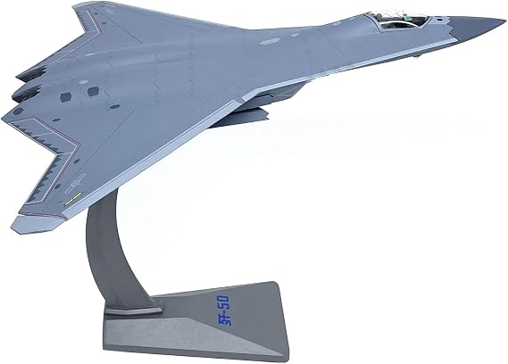 DAGIJIRD Simulation Alloy Aircraft Model 1:72 China Aircraft J-50 Fighter Jet Model